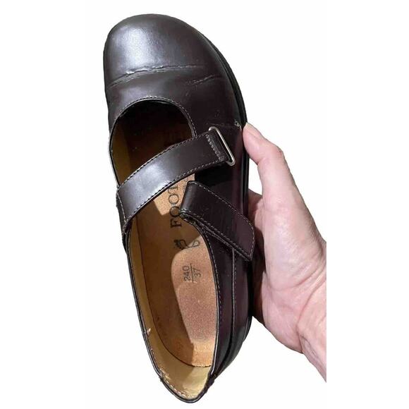 Footprints by Birkenstock Annapolis Mary Jane Comfort Brown Womens Size 37 - Picture 7 of 8